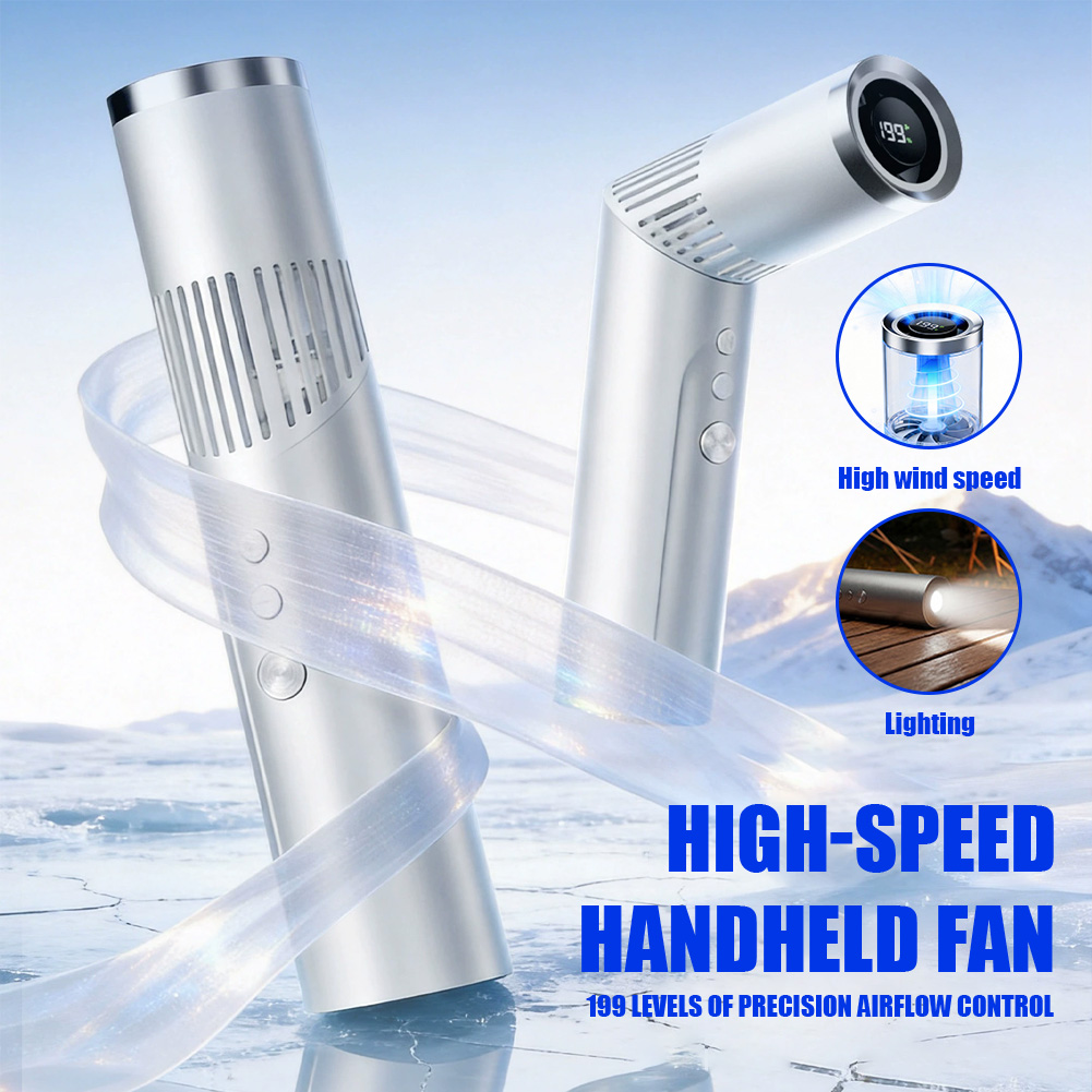 Outdoor Camping Fans - Mini ventilatore portatile con motore brushless