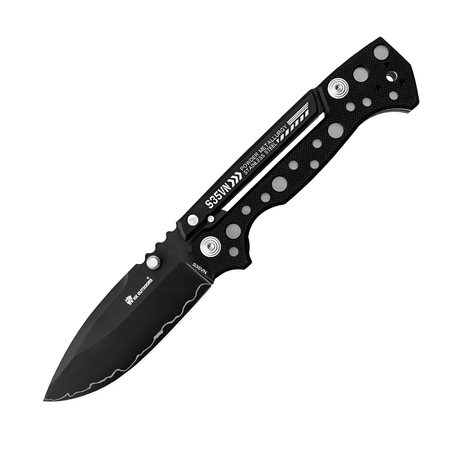 Zd Outdoor Camping - Coltello Pieghevole Hx Outdoors S35VN, Coltello