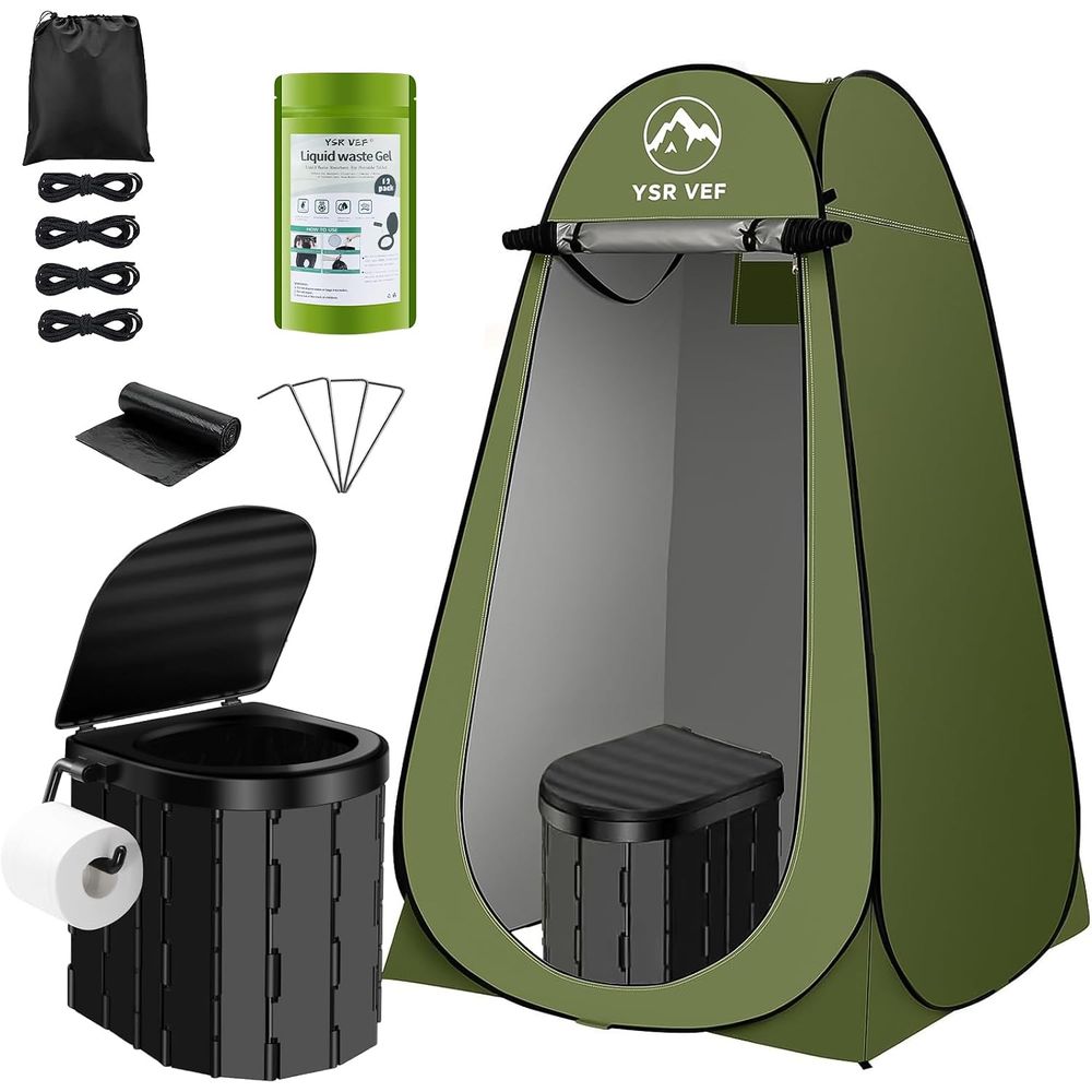 Outdoor In Camping - Kit WC Portatile, Toilette da Campeggio