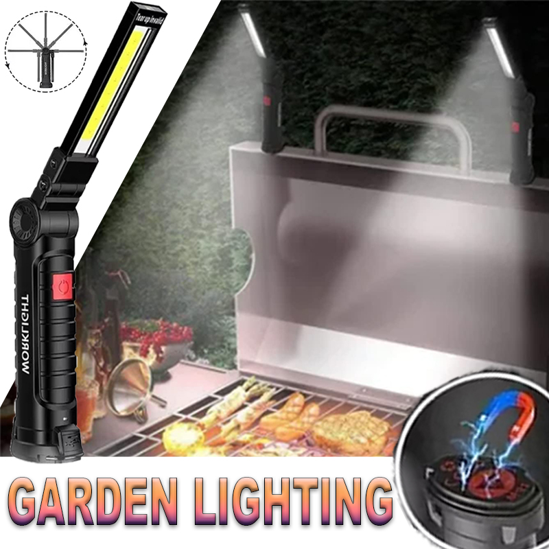 Outdoor Camping Lantern - Torcia LED portatile con gancio magnetico