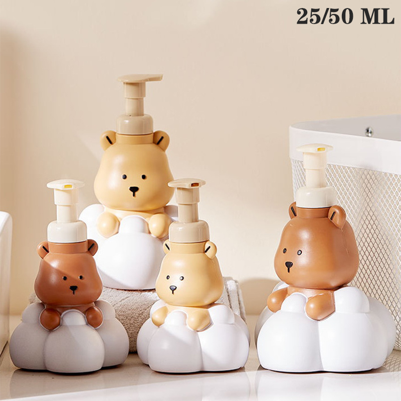 Bear Canister - Cartoon Cloud Bear Dispenser di sapone