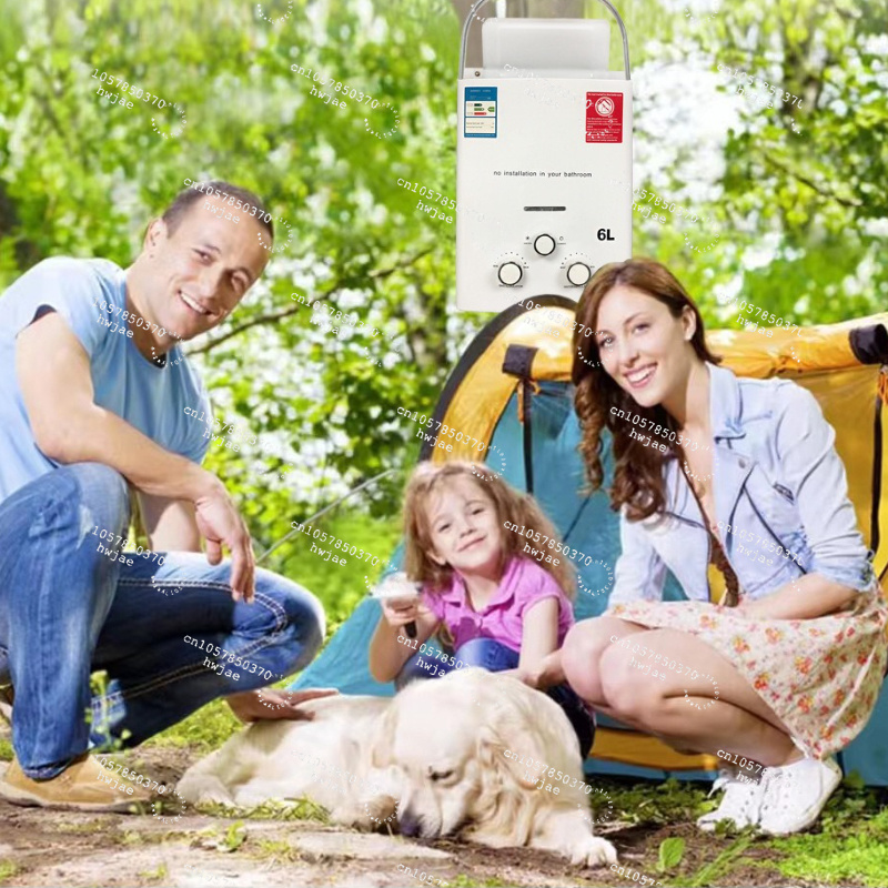 Outdoor Camping Hot Water Heater - Nuovo Scaldabagno Istantaneo Senza Serbatoio per