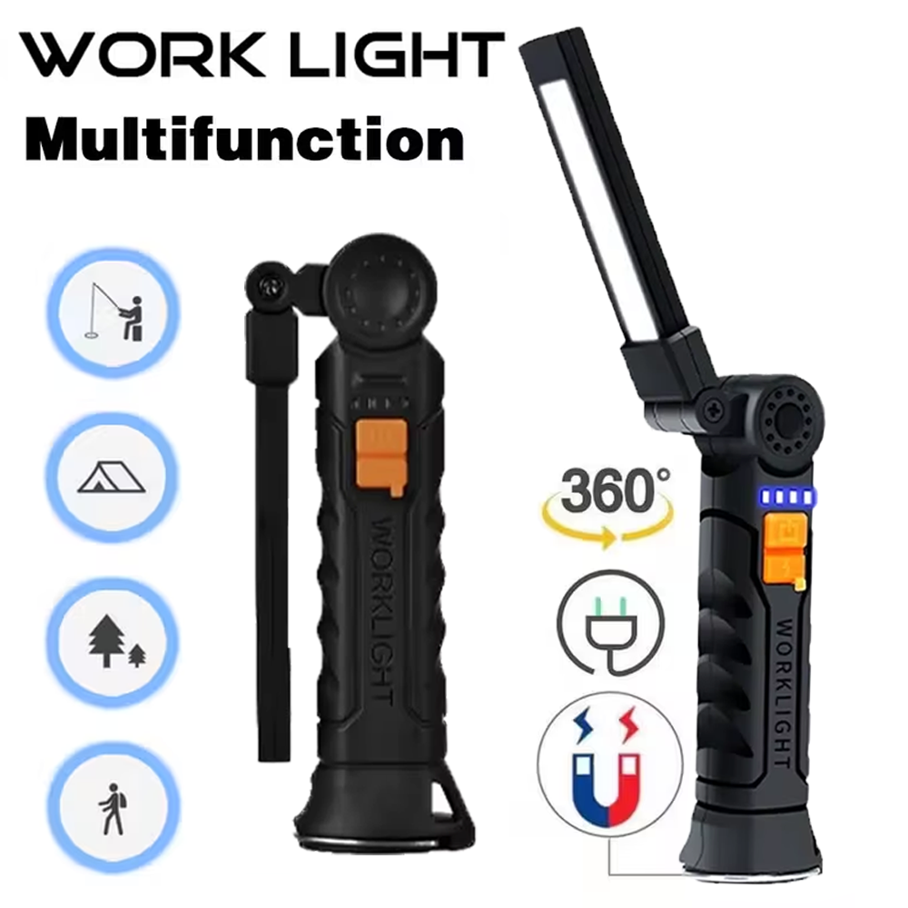 Outdoor Camping Lighting - Torcia portatile a LED COB Torcia