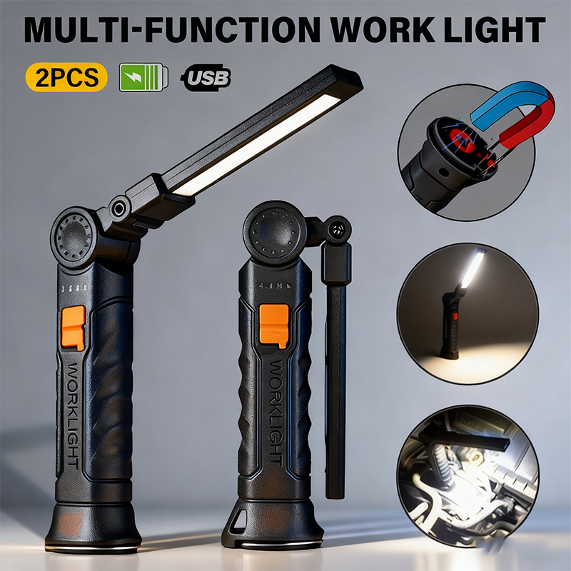 Outdoor Camping Lighting - Torcia portatile a LED COB Lampada