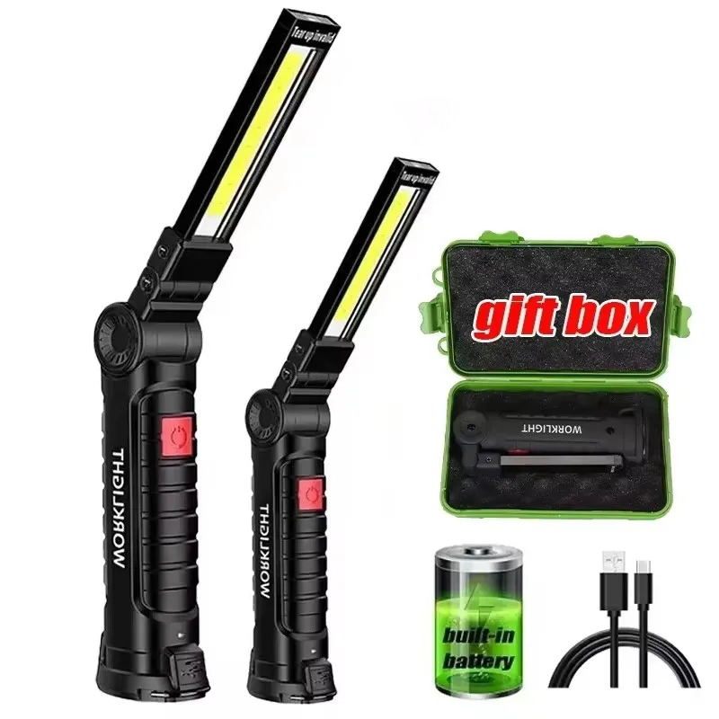Outdoor Camping Lighting - Torcia Portatile Ricaricabile USB, Lampada da