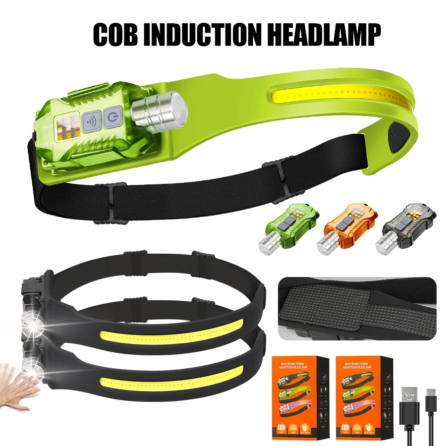 Outdoor Camping Lighting - Potente lampada frontale a LED Torcia