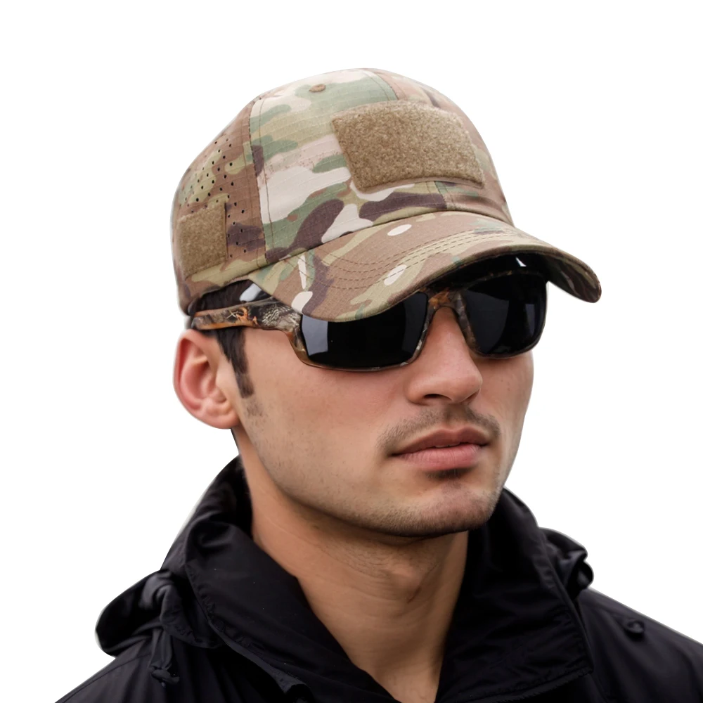 Zd Outdoor Camping - Cappello da baseball mimetico traspirante con