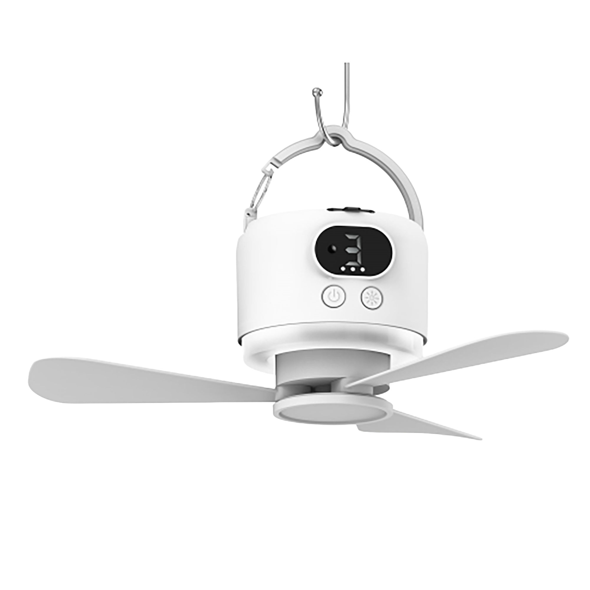 Outdoor Camping Fans - Ventilatore da soffitto portatile ricaricabile da