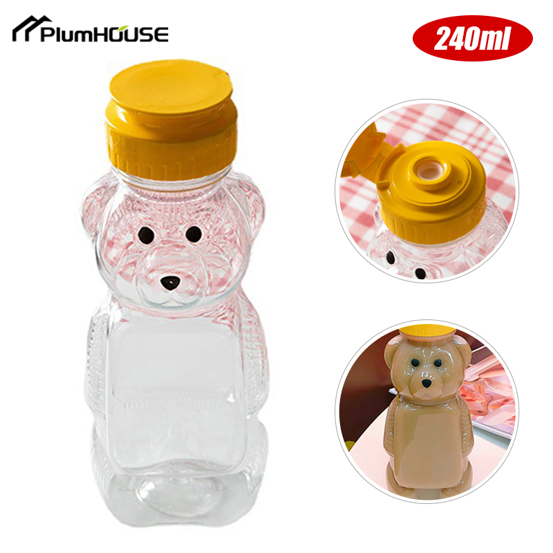 Bear Canister - 1 pz 230ml condimento spremere bottiglia