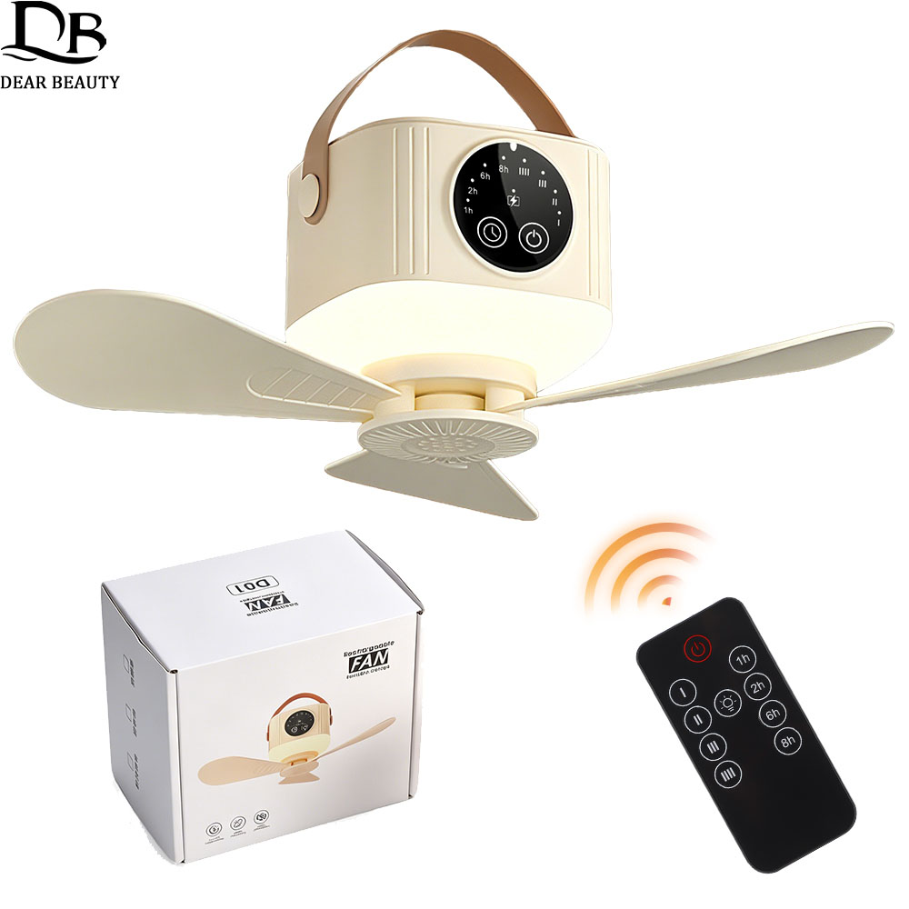 Outdoor Camping Fans - Ventilatore da soffitto senza fili con