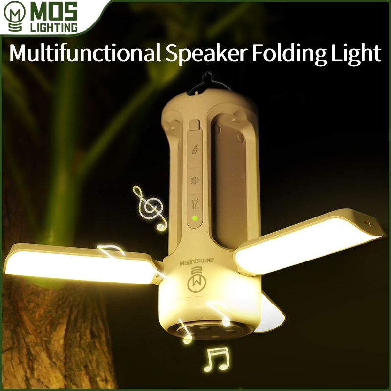 Zd Outdoor Camping - MOSLIGHTING Altoparlante Bluetooth portatile con torcia