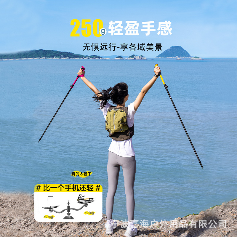 Bastoncini da trekking pieghev - Trekking Poles recensione e prezzo
