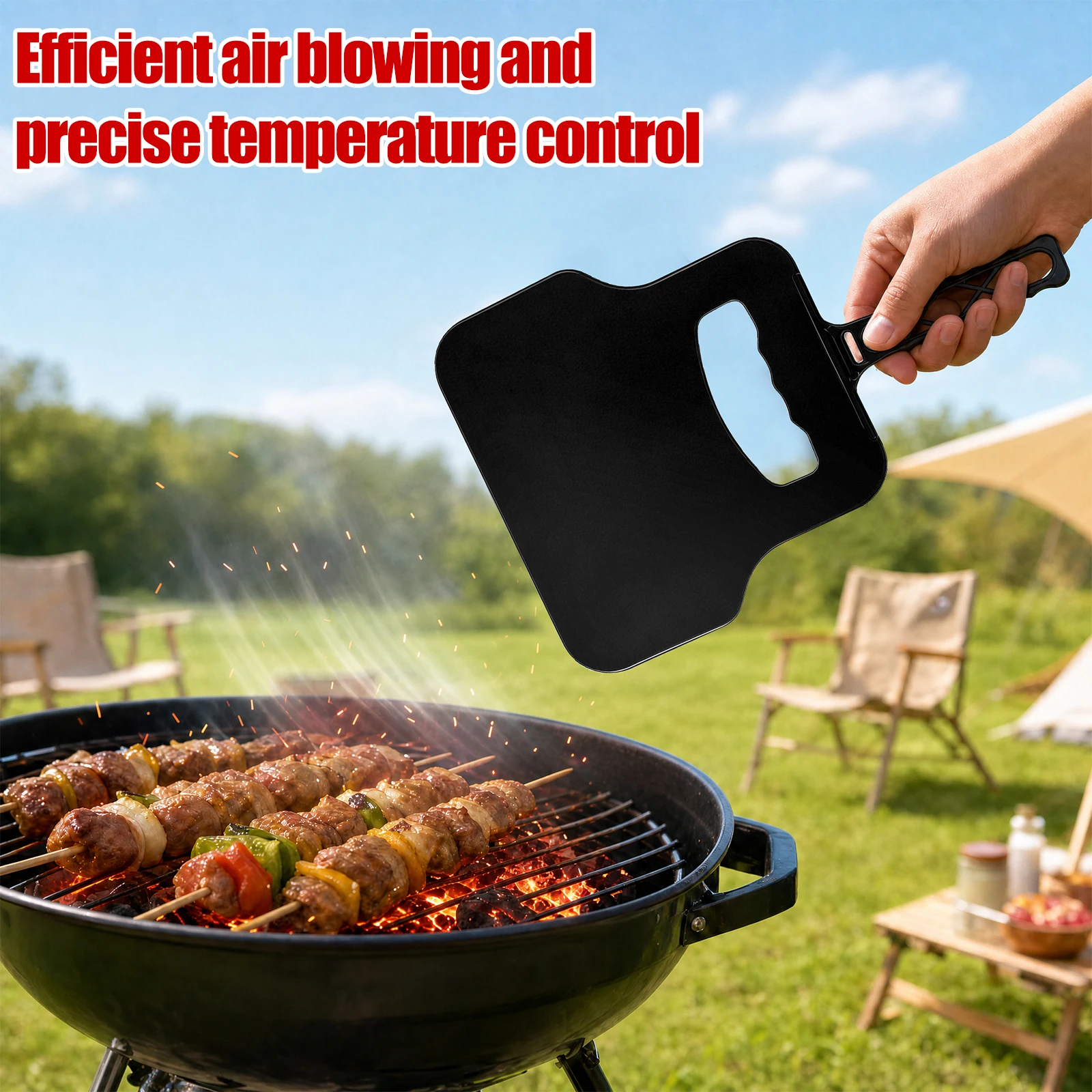 Ventilatore Manuale in Plastic - Camping Quiet recensione e prezzo