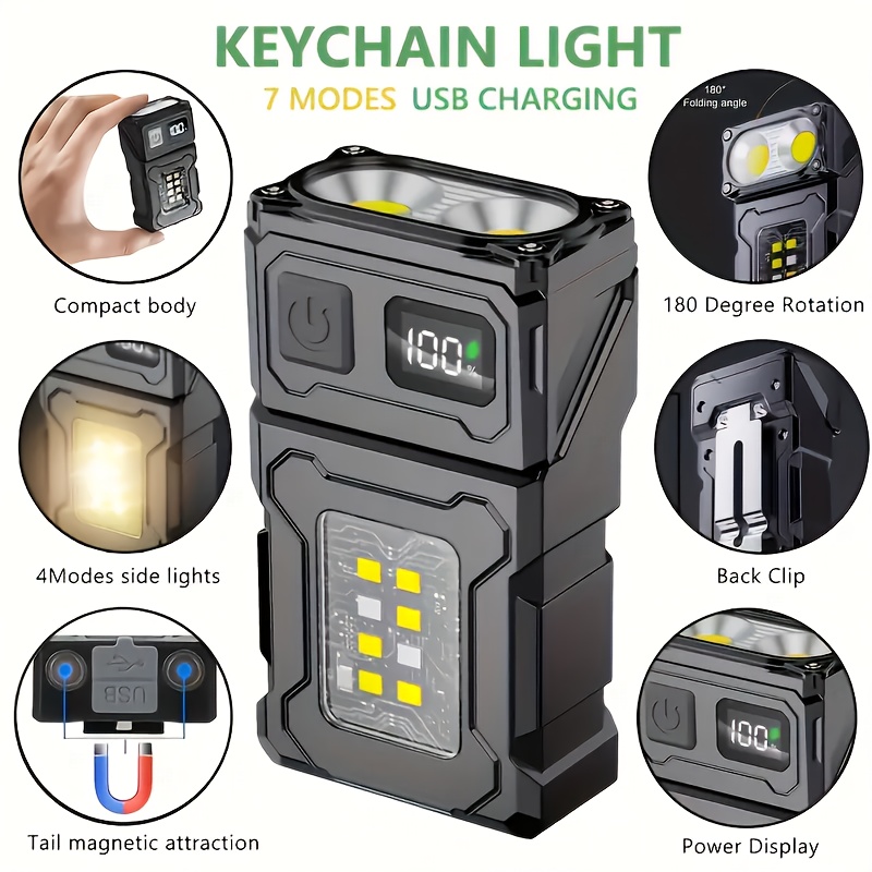 Mini torcia tascabile a LED ri - Outdoor Camping Lantern recensione e prezzo