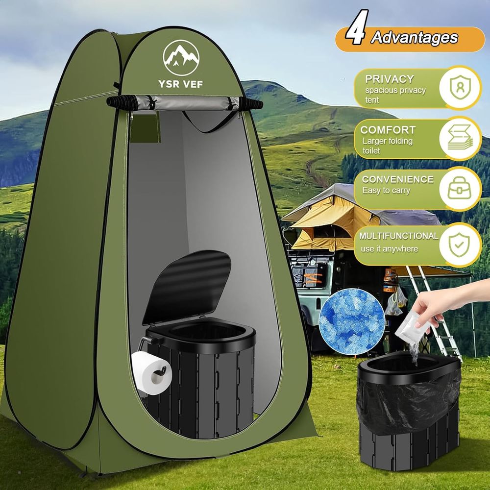 Kit WC Portatile, Toilette da  - Outdoor In Camping recensione e prezzo