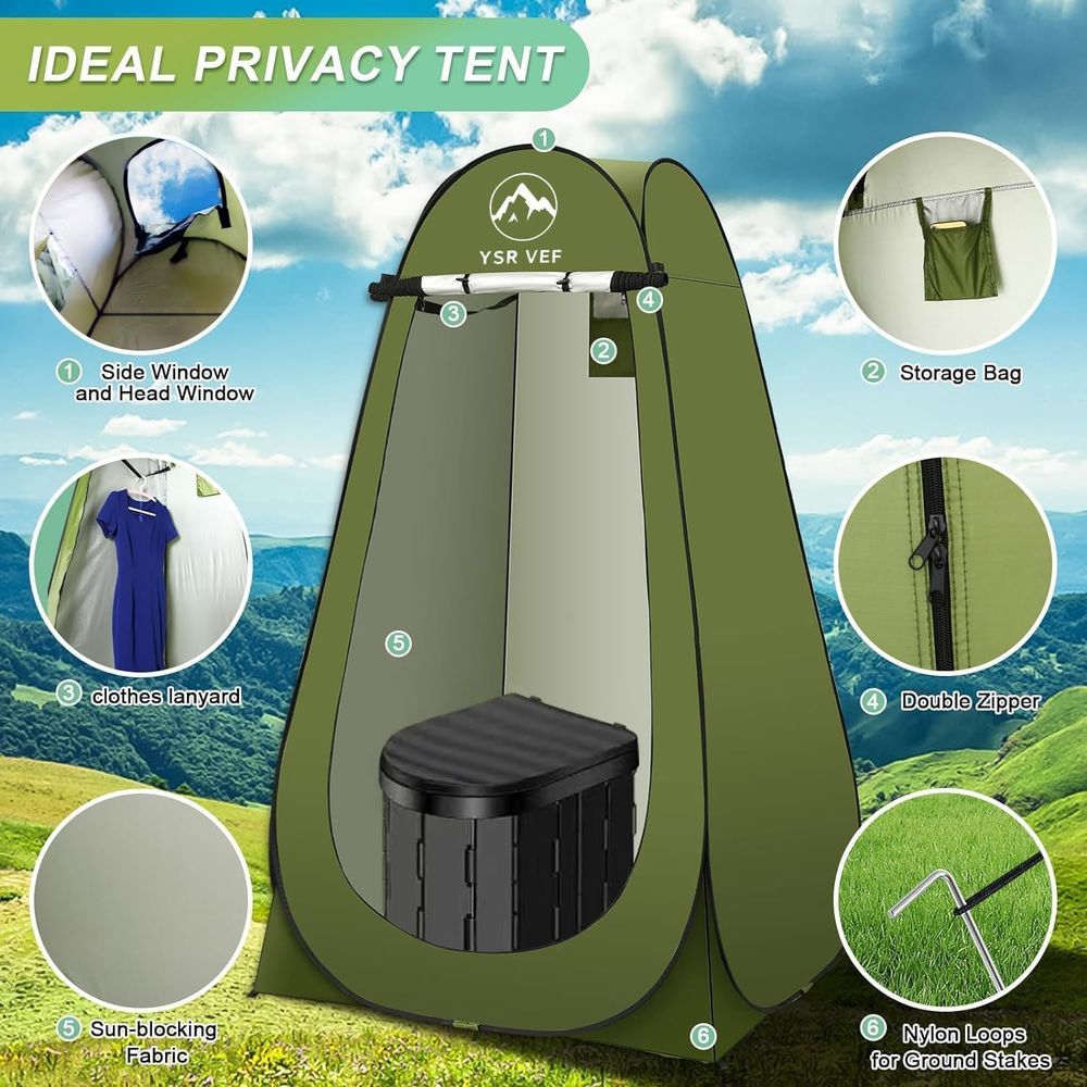 Kit WC Portatile, Toilette da  - Outdoor In Camping recensione e prezzo
