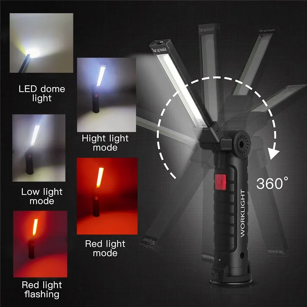 Torcia portatile a LED COB Lam - Outdoor Camping Lighting recensione e prezzo