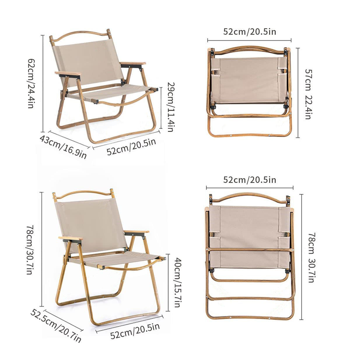 Sedia Pieghevole Portatile di  - Quality Outdoor Camping Chairs recensione e prezzo