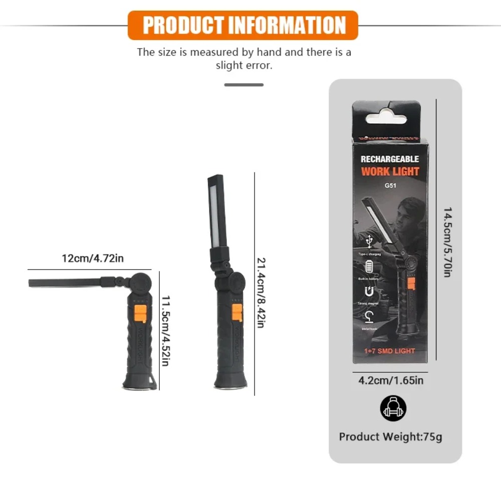 Torcia portatile a LED COB Tor - Outdoor Camping Lighting recensione e prezzo