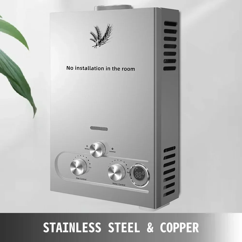 SIHAO 12L 16L 18L GPM GPL Gas  - Outdoor Camping Hot Water Heater recensione e prezzo