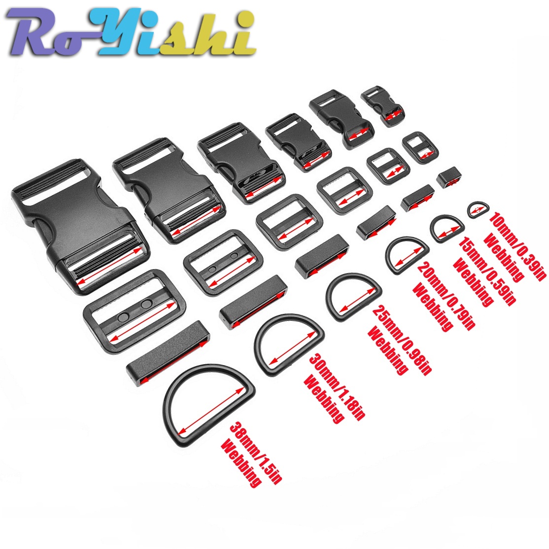 Set da 1-10 Fibbie a Sgancio R - Outdoor Camping Outfit recensione e prezzo