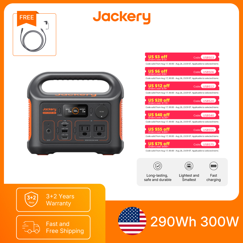 Jackery Stazione di Alimentazi - Outdoor Camping Outfit recensione e prezzo