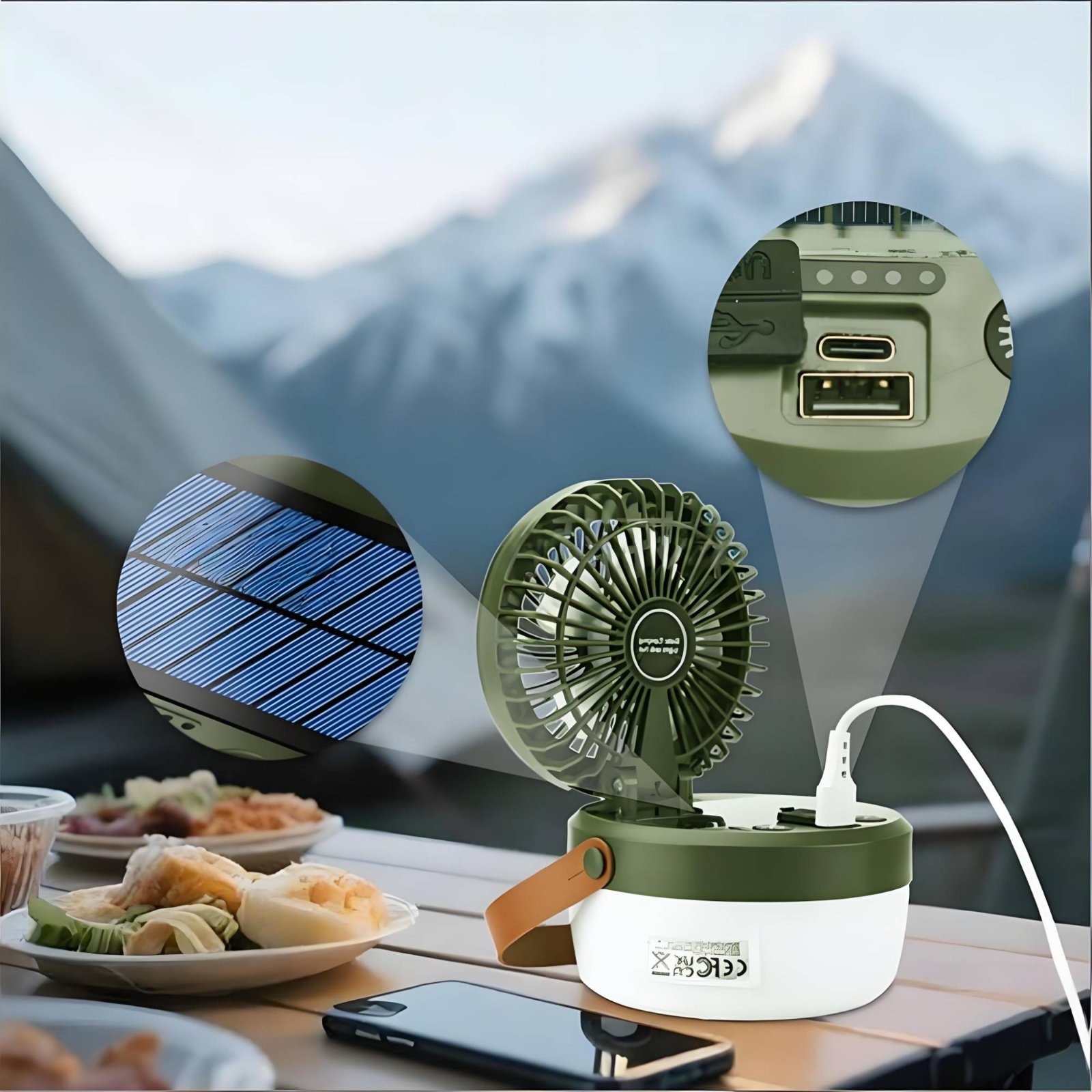Lanterna Solare da Campeggio P - Outdoor Camping Fans recensione e prezzo