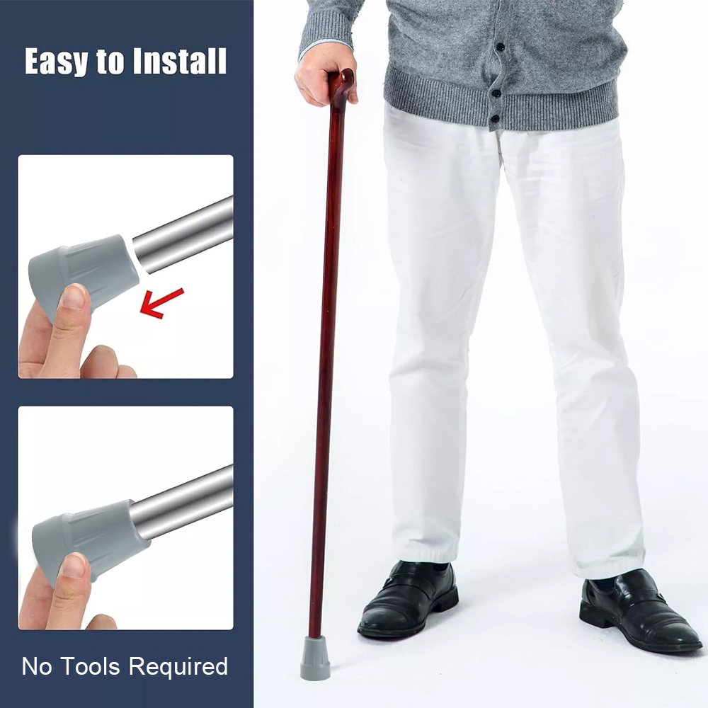1Pc Nero/Grigio 19mm/22mm Pied - Trekking Poles recensione e prezzo