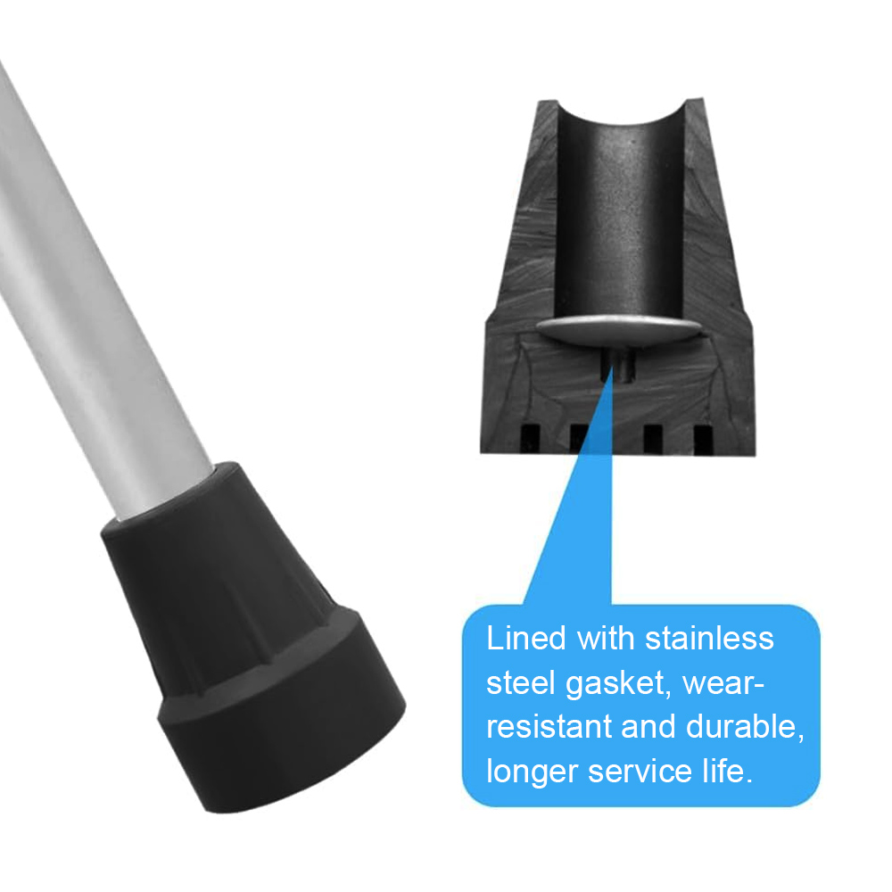 1Pc Nero/Grigio 19mm/22mm Pied - Trekking Poles recensione e prezzo