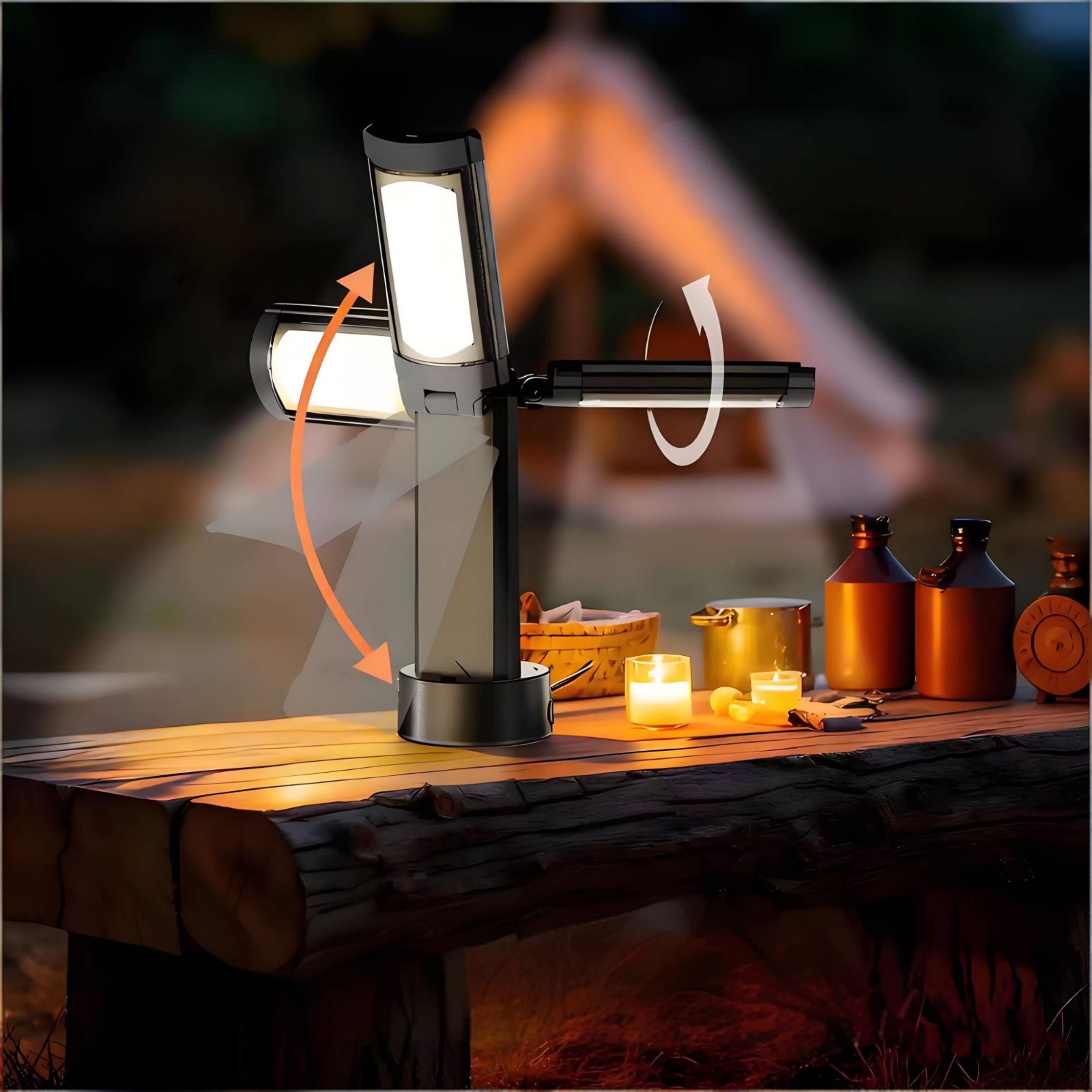 Lampada da tenda telescopica c - Outdoor Camping Lighting recensione e prezzo