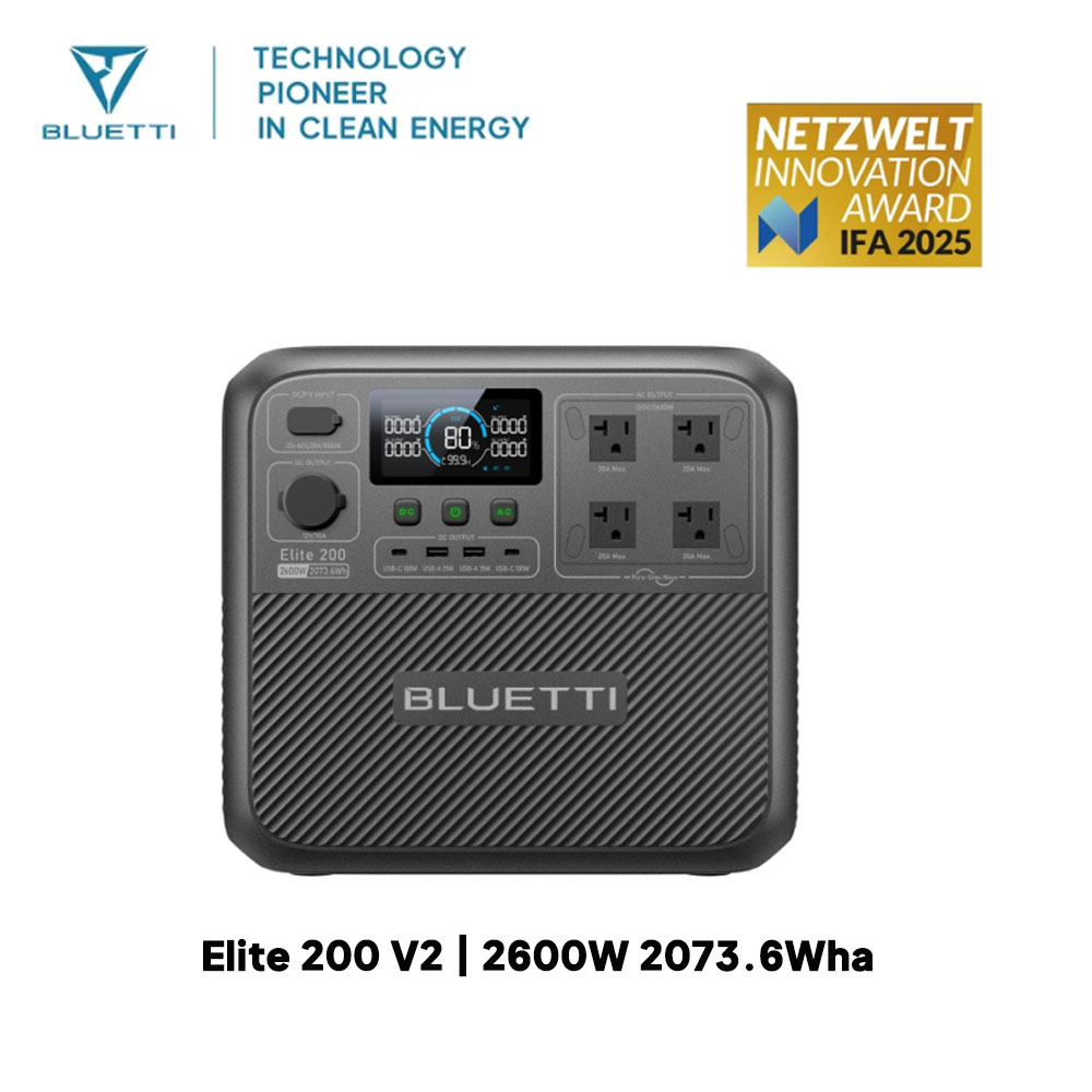 【Rinnovato】BLUETTI Elite 200 V - Outdoor Camping Outfit recensione e prezzo