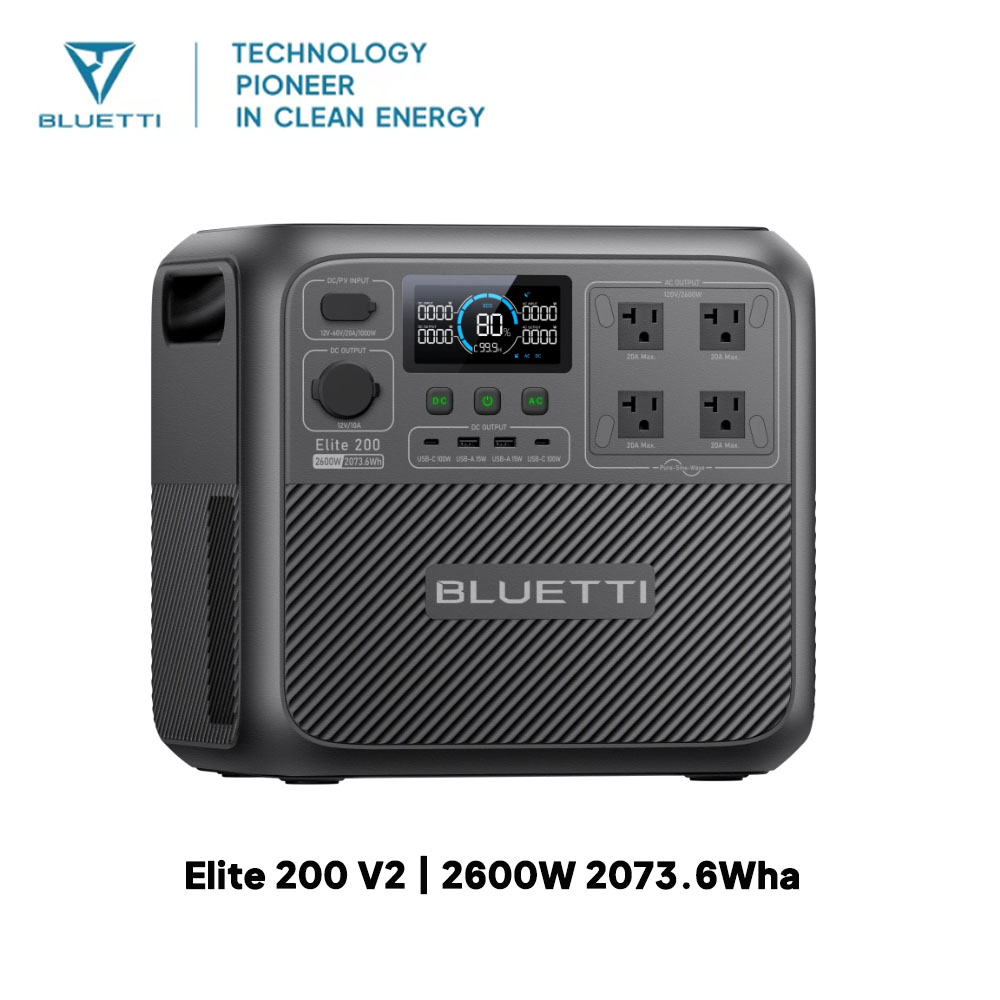 【Rinnovato】BLUETTI Elite 200 V - Outdoor Camping Outfit recensione e prezzo