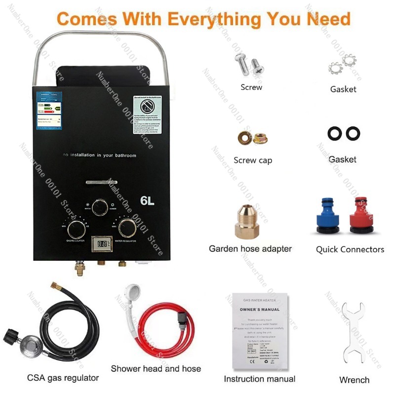 Scaldabagno Istantaneo a Gas P - Outdoor Camping Hot Water Heater recensione e prezzo