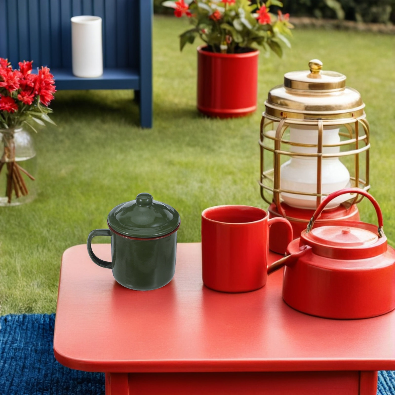 Tazza Vintage in Smalto, Tazza - Outdoor Camping Ideas recensione e prezzo