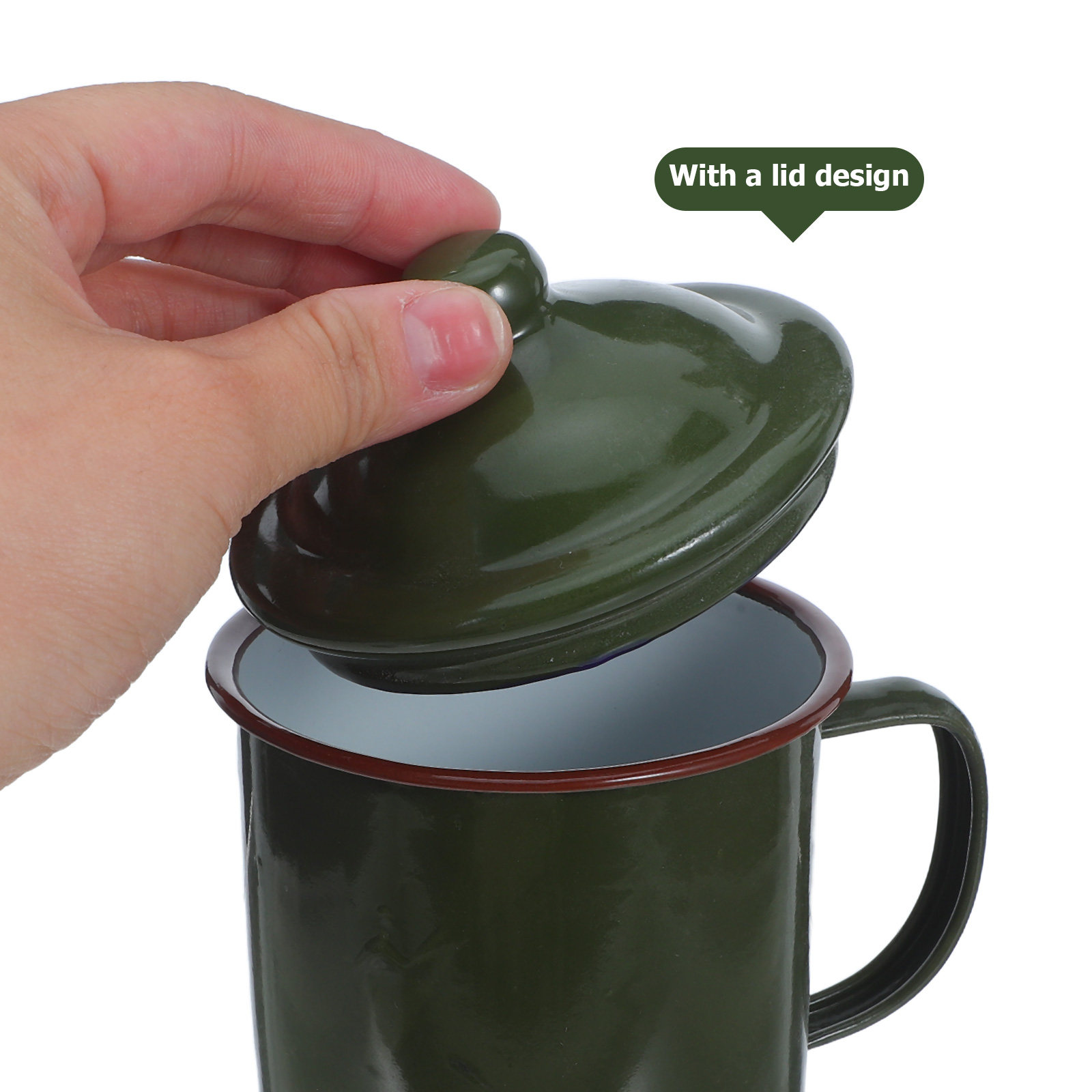 Tazza Vintage in Smalto, Tazza - Outdoor Camping Ideas recensione e prezzo