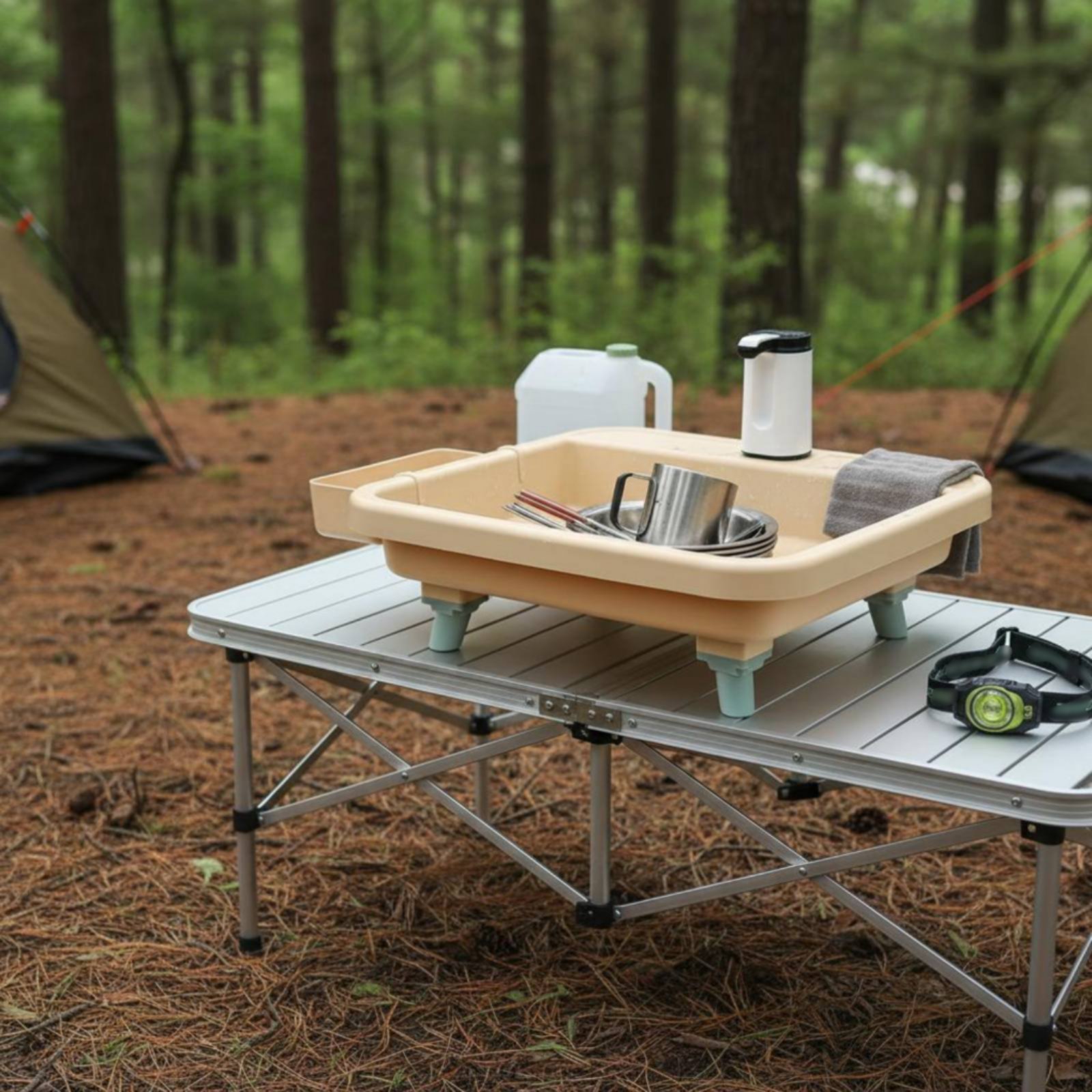 Stazione di Lavaggio Portatile - Outdoor In Camping recensione e prezzo