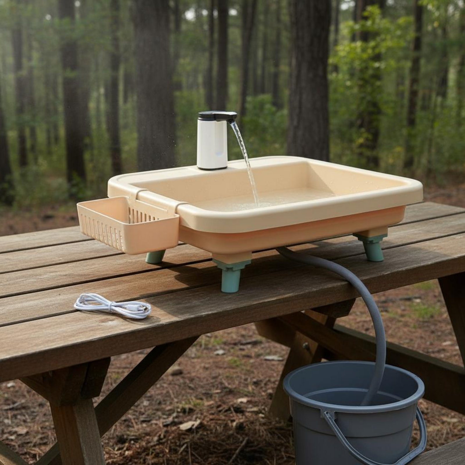 Stazione di Lavaggio Portatile - Outdoor In Camping recensione e prezzo