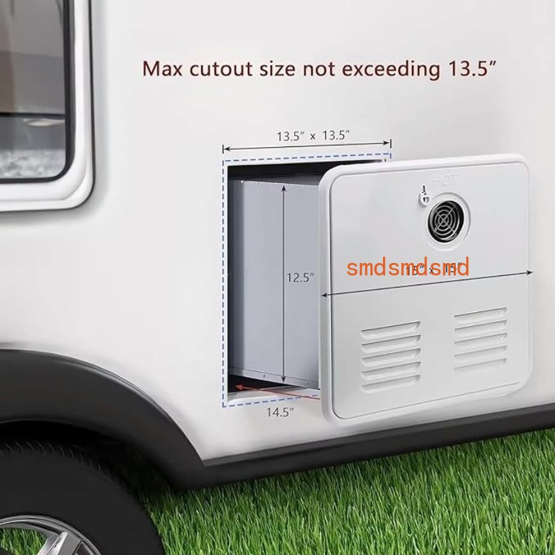 Scaldabagno a propano senza se - Outdoor Camping Hot Water Heater recensione e prezzo