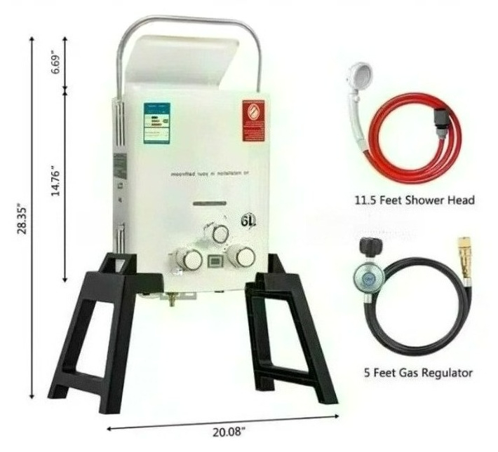 Scaldabagno Istantaneo a Gas P - Outdoor Camping Hot Water Heater recensione e prezzo