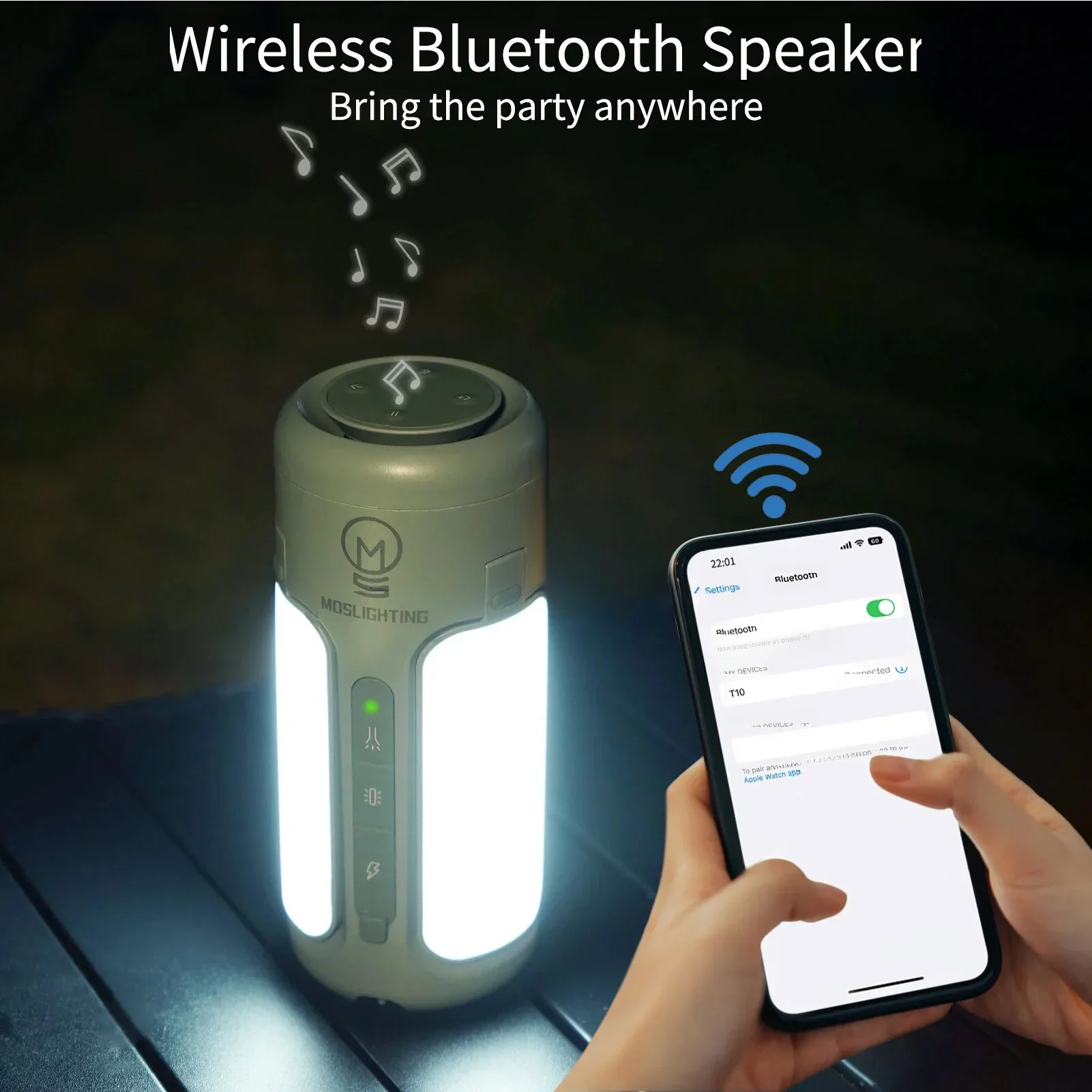 MOSLIGHTING Altoparlante Bluet - Zd Outdoor Camping recensione e prezzo